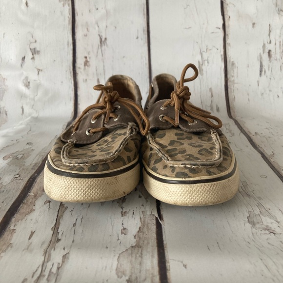 Sperry Top Sider Shoe Leopard Print Size 6.5 - Picture 6 of 11